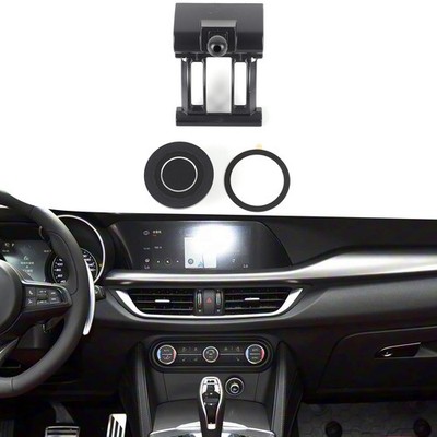 Mobile Holder Center Air Vent Magnetic Phone Holder For Alfa Romeo Stelvio 17-22