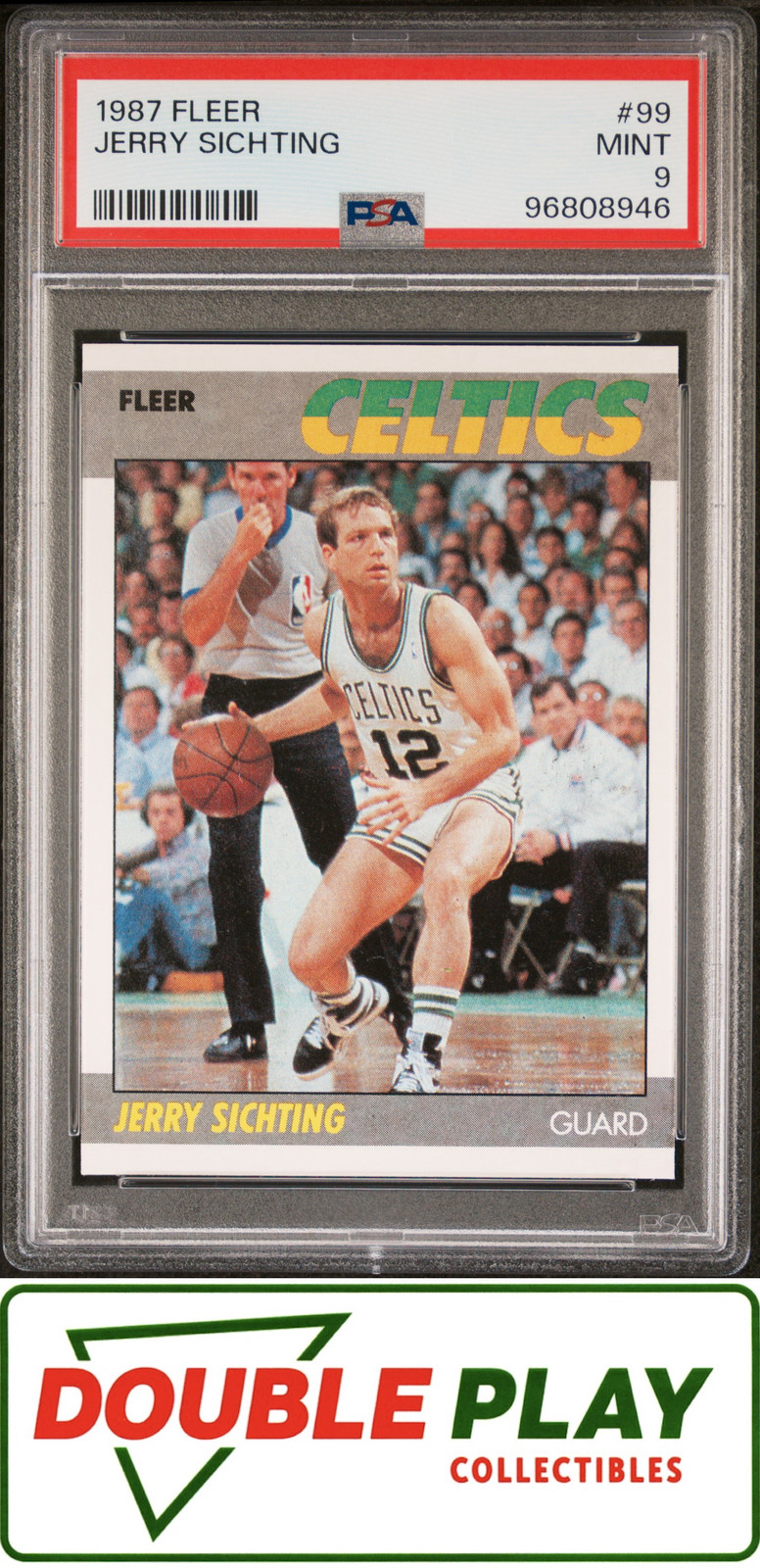 1987 Fleer #99 Jerry Sichting PSA 9