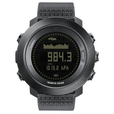 NORTH EDGE APACHE-D Reloj de Buceo Profesional Barómetro Brújula Reloj Deportivo NUEVO