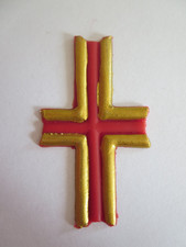 Wachsornament, Wachskunst, für Osterkerze, Kreuz, Ostern, Kerze basteln