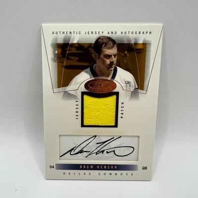 2004 Fleer Hot Prospects Drew Henson Auto Patch RC #77 /331