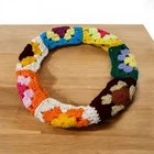 crochet steering wheel cover vintage style boho