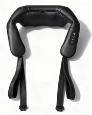 Shiatsu Back Neck and Shoulder Massager with Heat Deep Tissue 3D Kneading Pillow