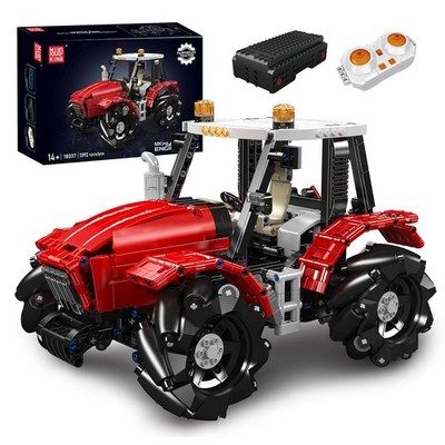 Mould King 18037 Tractor Offroad LKW Ferngesteuert Klemmbausteine Spielzeug