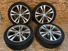 Mercedes W205 C300 C250 C43 18 Inch Rims Wheels Rim Tire Set Oem 20152021
