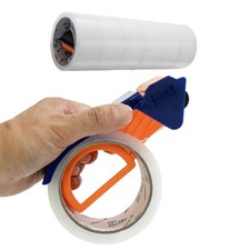 6 Rolls Heavy Duty Clear Packing Tape Dispenser 1.88 Inch x 56 Yards Box
