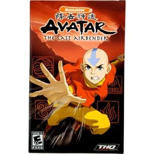 Manual Only Avatar The Last Airbender - Sony Playstation 2 Pristine Authentic