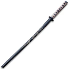 39.5" OVERALL BOKKEN SAMURAI WOODEN TRAINING SWORD