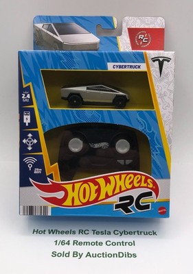 Hot Wheels RC Tesla Cybertruck 1:64 Mini Remote Control USB