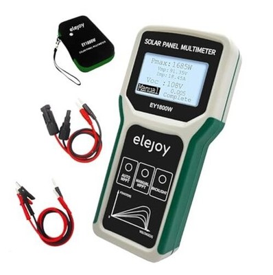 EY-Solar Panel Tester MPPT Photovoltaic Panel Multimeter, Upgraded 1800W