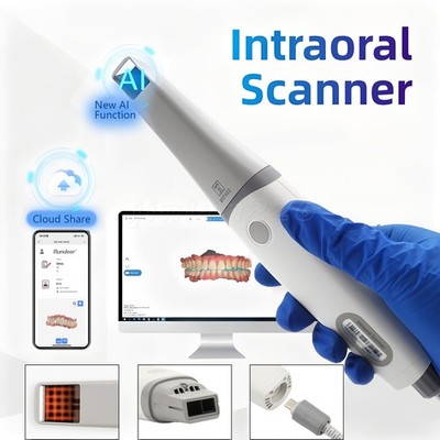 Dental Intra-oral 3D Scanner V5 AI 3D Scanning Free Software Real-time Display