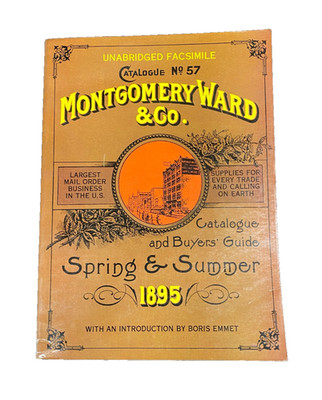 Katalog Montgomery Ward and Company's 1895 Dover Publikationen 1969