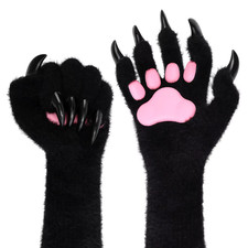 Animal Paw Gloves for Women Men Cat Bear Fox Wolf Dog Claw Costume Party Cosplay