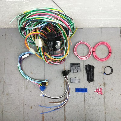 #ad 1967 1968 Mercury Cougar Wire Harness Upgrade Kit fits painless circuit fuse $399.95