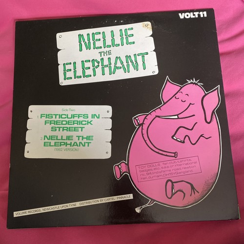 Toy Dolls Nellie The Elephant 3 Track 12" Vinyl Single Volume Records 1984 - Picture 2 of 7