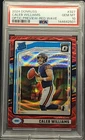 2024 Donruss Caleb Williams #327 Optic Preview Red Wave Prizm (RC) PSA 10