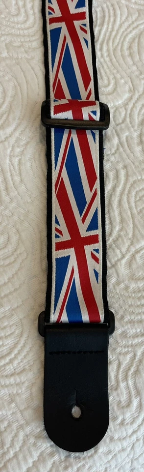 PLANET WAVE BRITISH Union Jack BANDERA UK Reino Unido Correa para Guitarra GS400 Foto 2 de 4