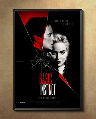 Basic Instinct 1992 Movie Poster 24''x36'' Glossy Unframed 9215