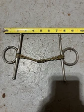 Full Cheek Snaffle Double Twisted Wire horse bit