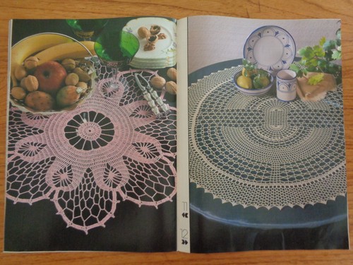 VINTAGE CROCHET MONTHLY MAGAZINE # 127 - SPRINGTIME IN FLOWER, FILET CROCHET - Picture 8 of 10