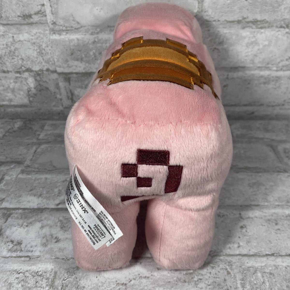 Minecraft Saddled Pig 11” Plush MOJANG 2018 Rare HTF | eBay