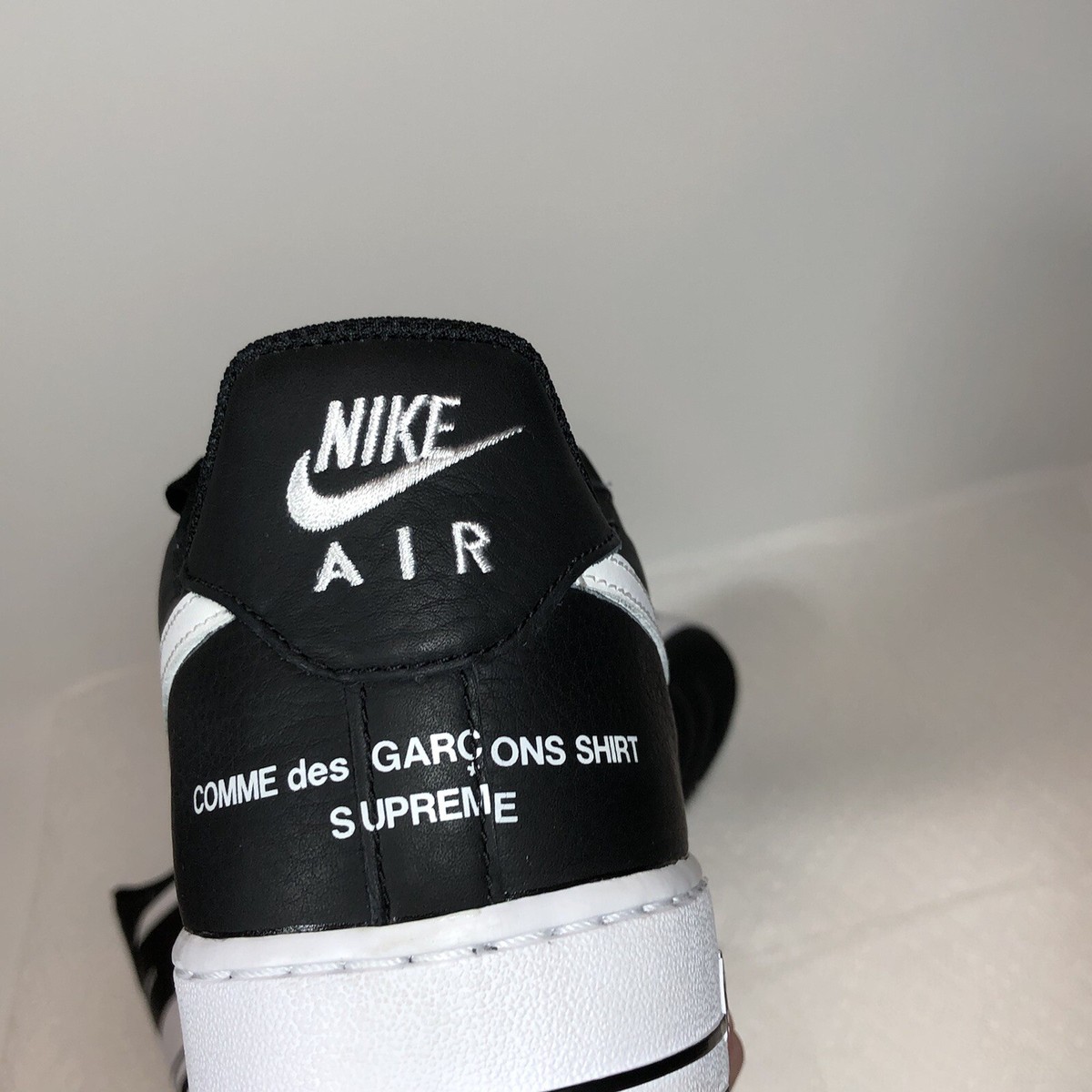 Supreme x CDG Nike Air Force 1 Split Logo Men's Size 9 | AR7623