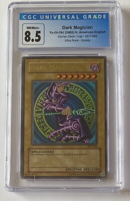 Yu-Gi-Oh! Dark Magician SDY-006, CGC 8.5 | eBay