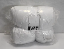 VCNY Home 4 Piece Queen Comforter Set White