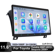 11.6 19201080p Android 13 Car Radio 8128gb For Tundra 2007-2013 Sequoia 2008