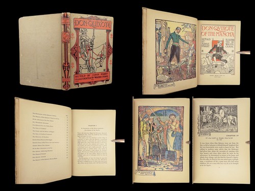 1922 Don Quixote Cervantes Thomas Shelton English Walter Crane ART Illustrated - Imagen 4 de 24