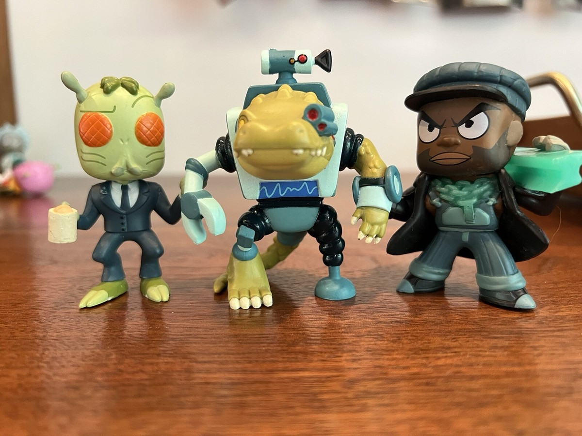 Funko Mystery Minis Rick and Morty Series 2 Hot Topic Ex Crocubot, Daniel \u0026  Alan | eBay