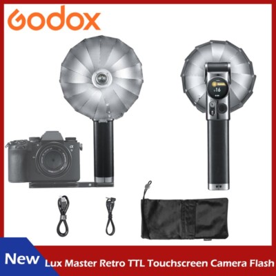 GODOX Lux Master Retro Camera Flash TTL Touchscreen for GODOX Lux Master Retro Camera Flash TTL Touchscreen for