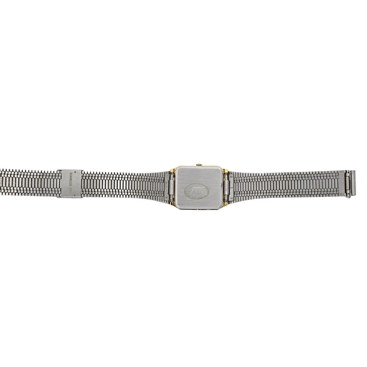 Orient VX Gold Plated Men's Vintage Tank Wrist Watch 28x37mm