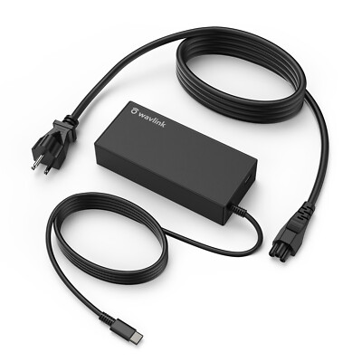 112W Universal Ladegerät USB-C Laptop Adapter 100W AC Adapter für MacBook HP