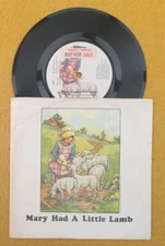 McCARTNEY WINGS " MARY HAD A LITTLE LAMB "SUPER CLEAN UK RARE P/S FAC SAMPLE