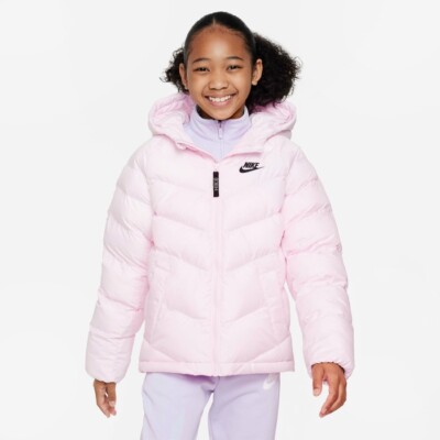 Nike Sportswear Synthetic-Fill Kapuzenjacke pink/schwarz FN7730 663 Gr. XL