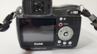 Kodak EasyShare DX6490 Black Digital Camera With 10x Optical Zoom