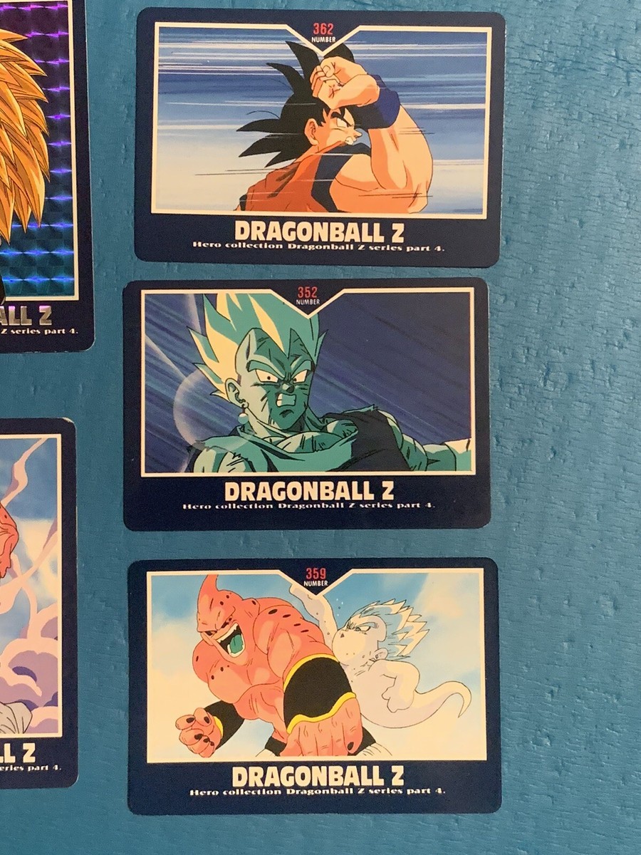 Dragon Ball Z hero collection series part 4 Gotenks #402 FOIL HOLO
