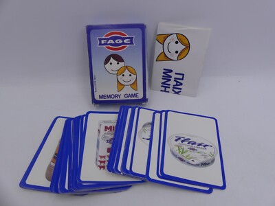 PROAD-O & M DIRECT FAGE MEMORY CARD GAME GREEK COMPLETE IN BOX