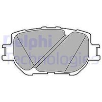Delphi LP2699 Brake Pad Set, Disc Brake For Lexus Toyota Toyota (Faw)
