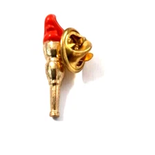 2004 USA Olympic Torch Metal Pinback a symbol of values and ideals