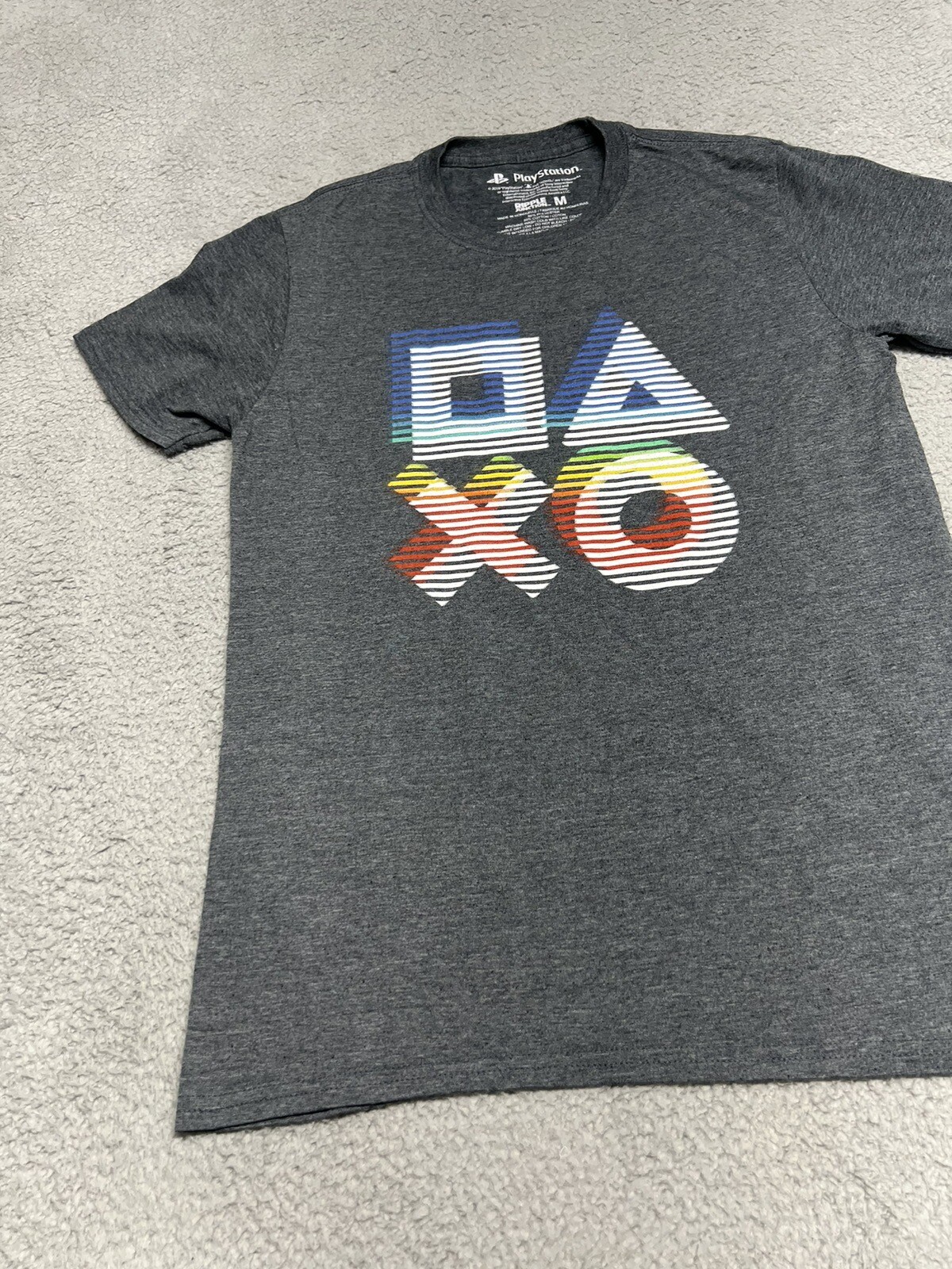 Playstation Controller Buttons Size Medium T-Shir… - image 2