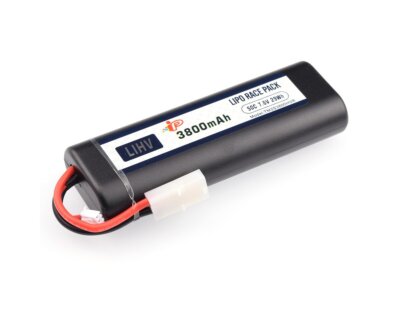 Intellect 3800mAh 50C 7.6V LiHV Runde Stick Pack mit Tamiya Stecker IP-TM2S38...