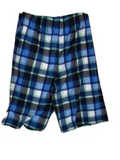 Boy's Multicolor Cat  Jack Pull-On Plaids Short. 26. 100 Cotton.
