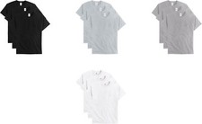 Hanes Essentials Men's Cotton Pocket T-Shirt 3 Pack 