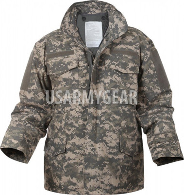 Made in USA New Acu Military M65 Field Coat Jacket M-65 Authentic