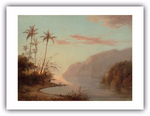 Camille Pissarro : "A Creek in St. Thomas (Virgin Islands)" — Fine Art Print - Picture 4 of 7