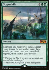 Magic the Gathering MTG Scapeshift (201) Core Set 2019   LP