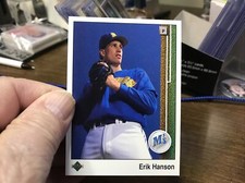 1989 Erik Hanson Upper Deck Baseball #766 Seattle Mariners 