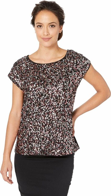vince camuto sequin top